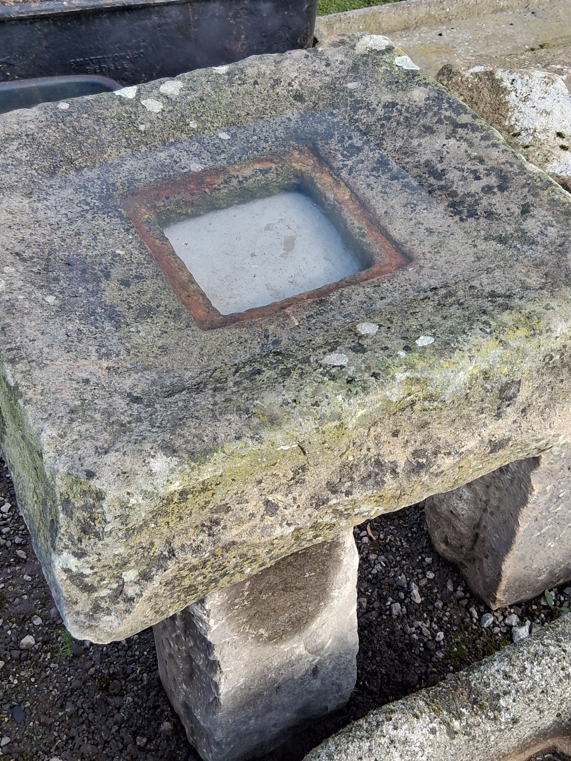 Large Yorkshire Stone Birdbath Stone